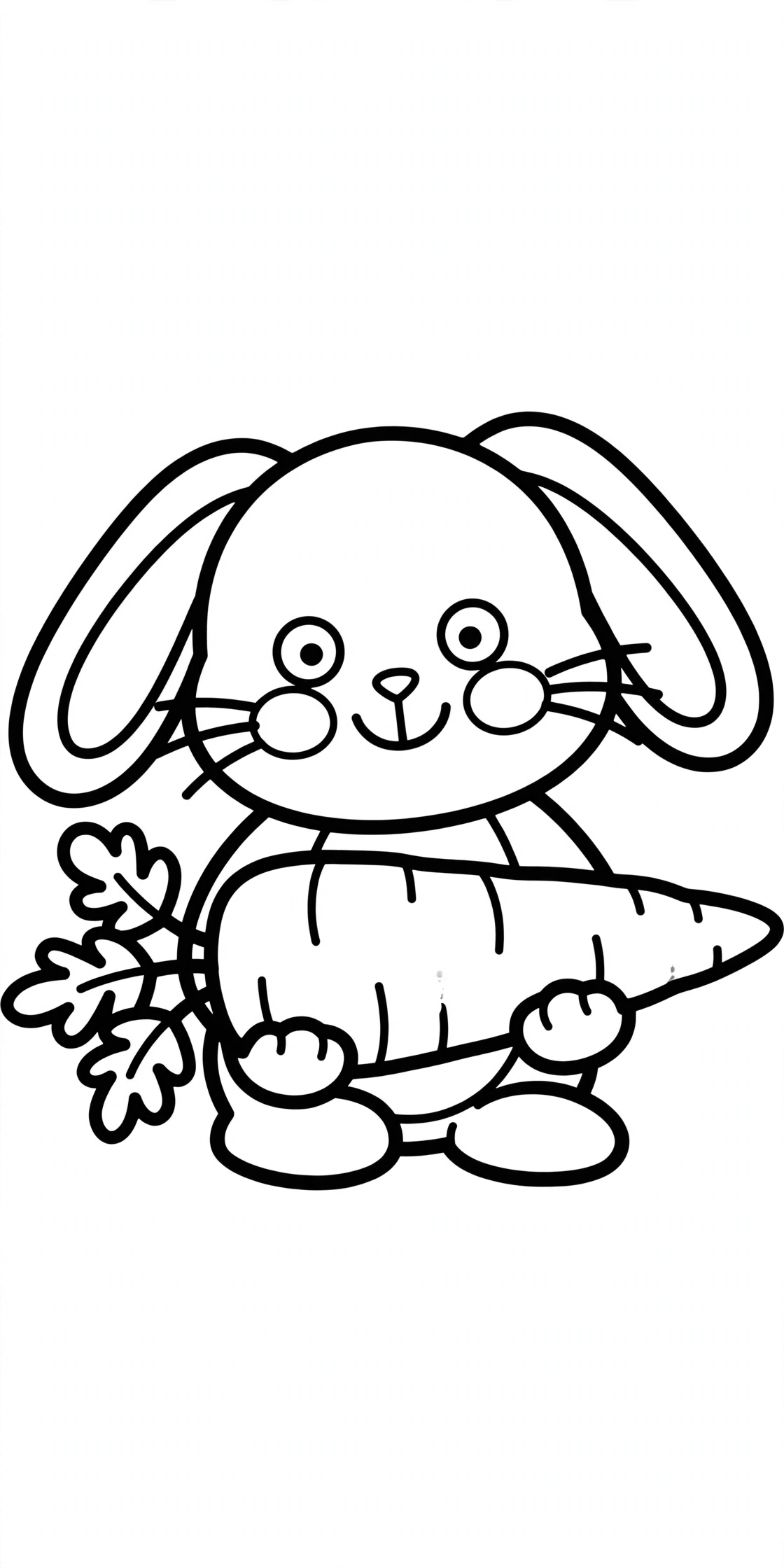 Bunny Coloring Page