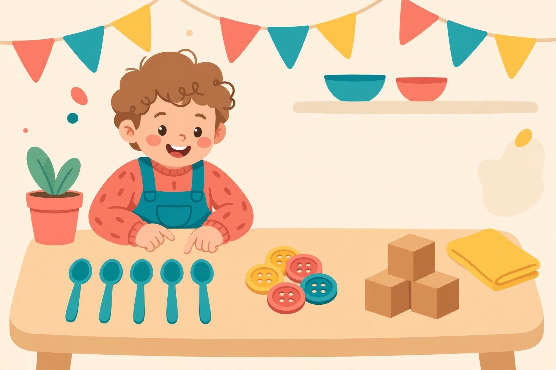 Counting Games with Household Objects (No Prep Needed) — illustration