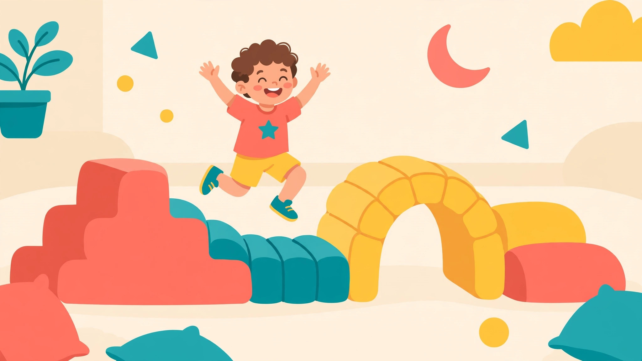 Indoor Activities for High-Energy Kids (That Channel the Wiggles) — illustration