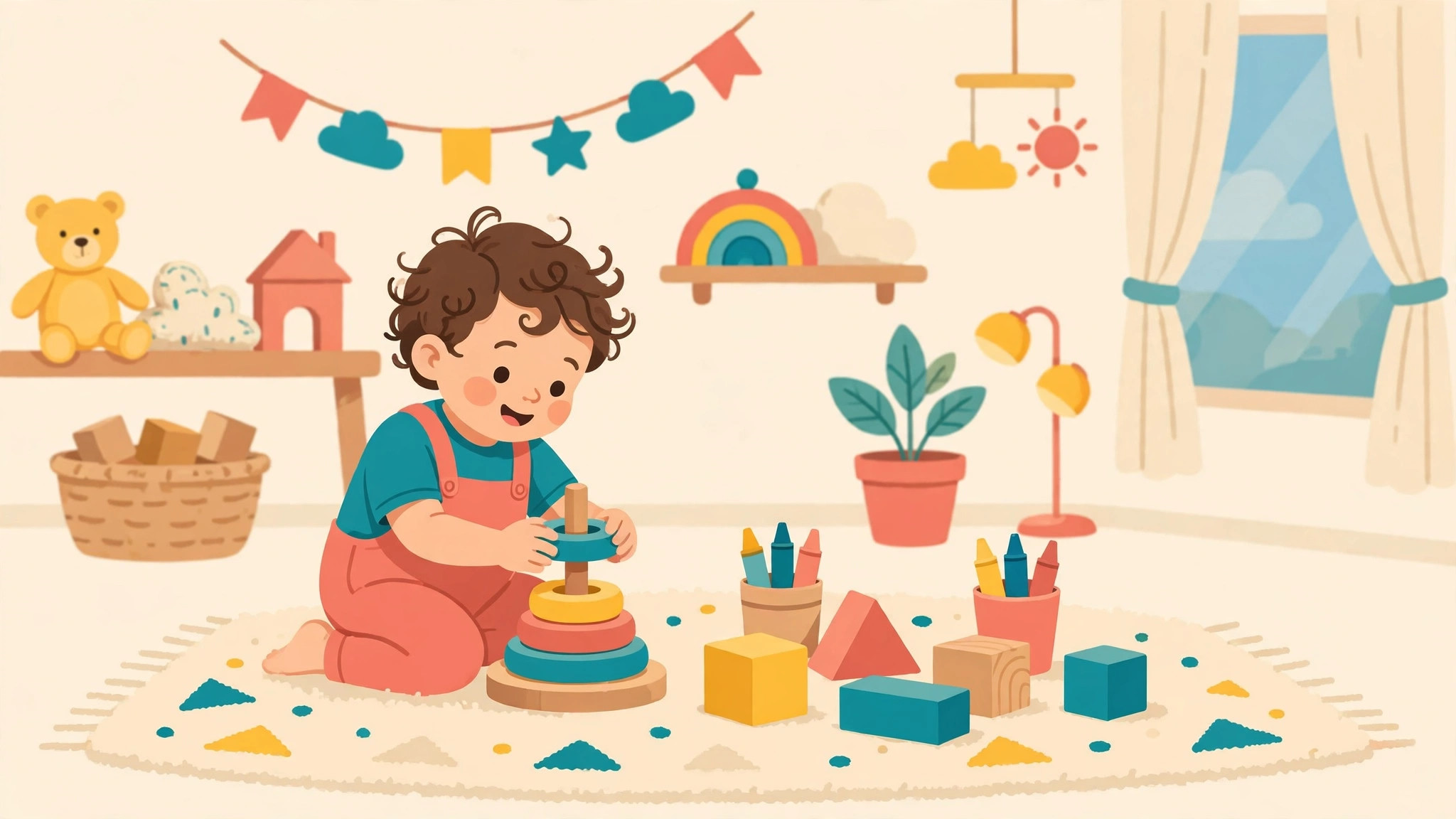 Screen-Free Activities for Toddlers That Actually Hold Their Attention — illustration